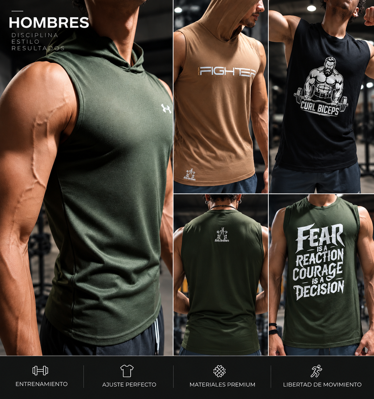 Ropa deportiva para hombre