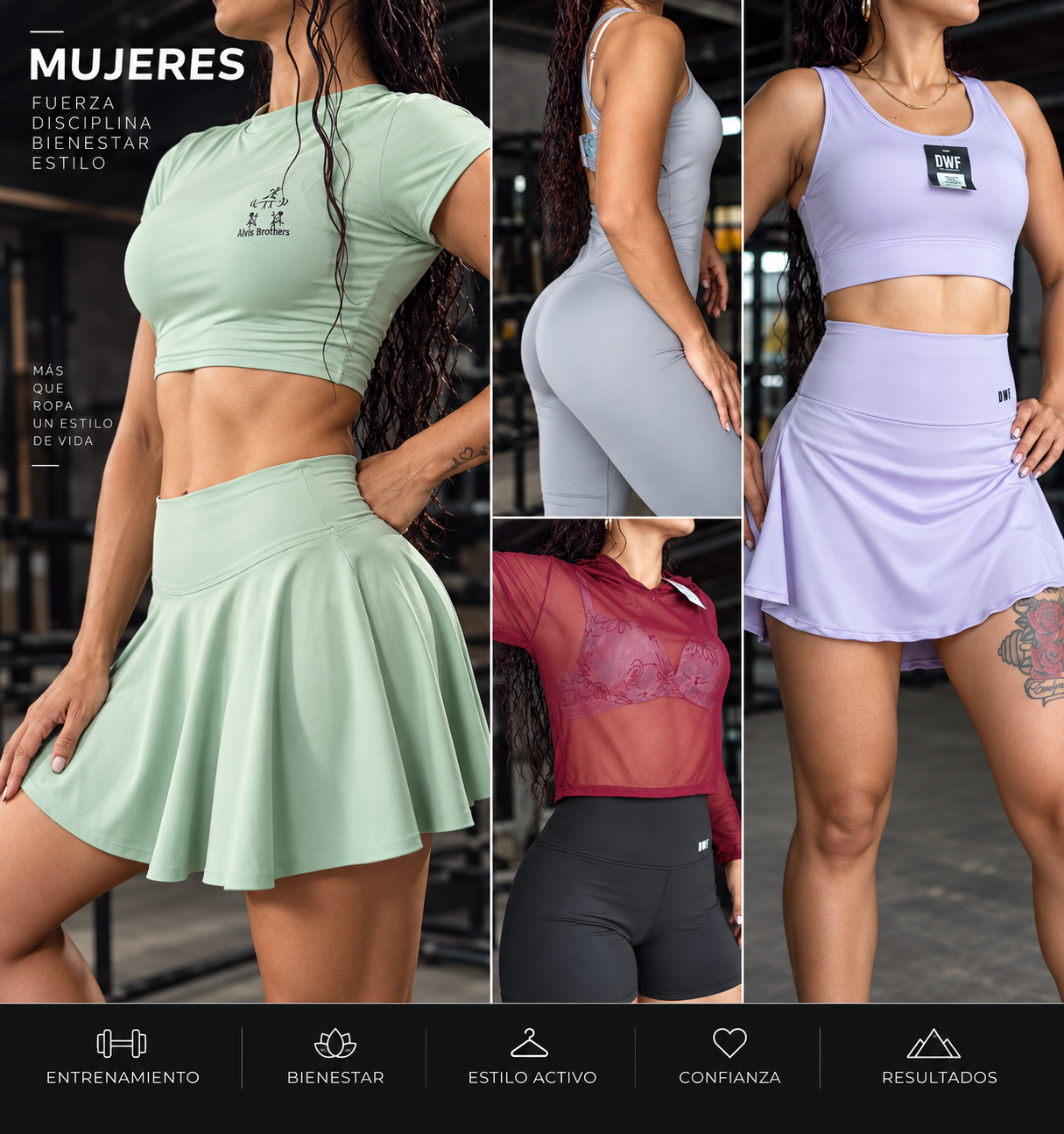 Ropa deportiva para mujer